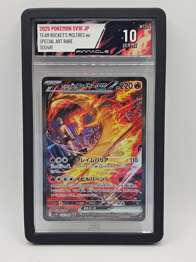 Team Rocket's Moltres ex Special Art Rare