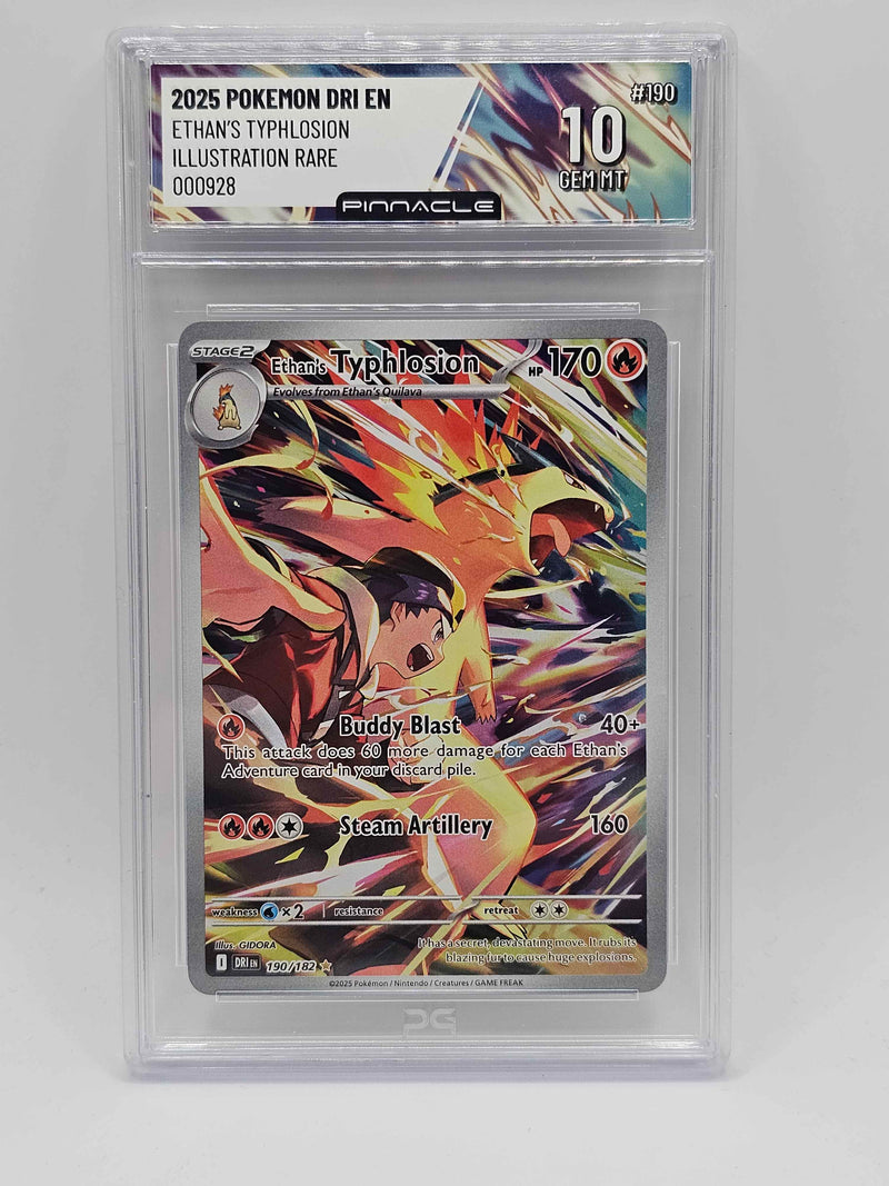 Ethan's Typhlosion Art Rare